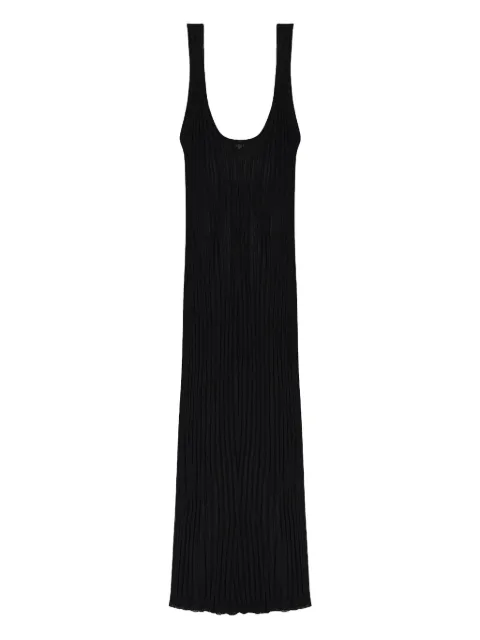 Lanvin ribbed sleeveless midi dress