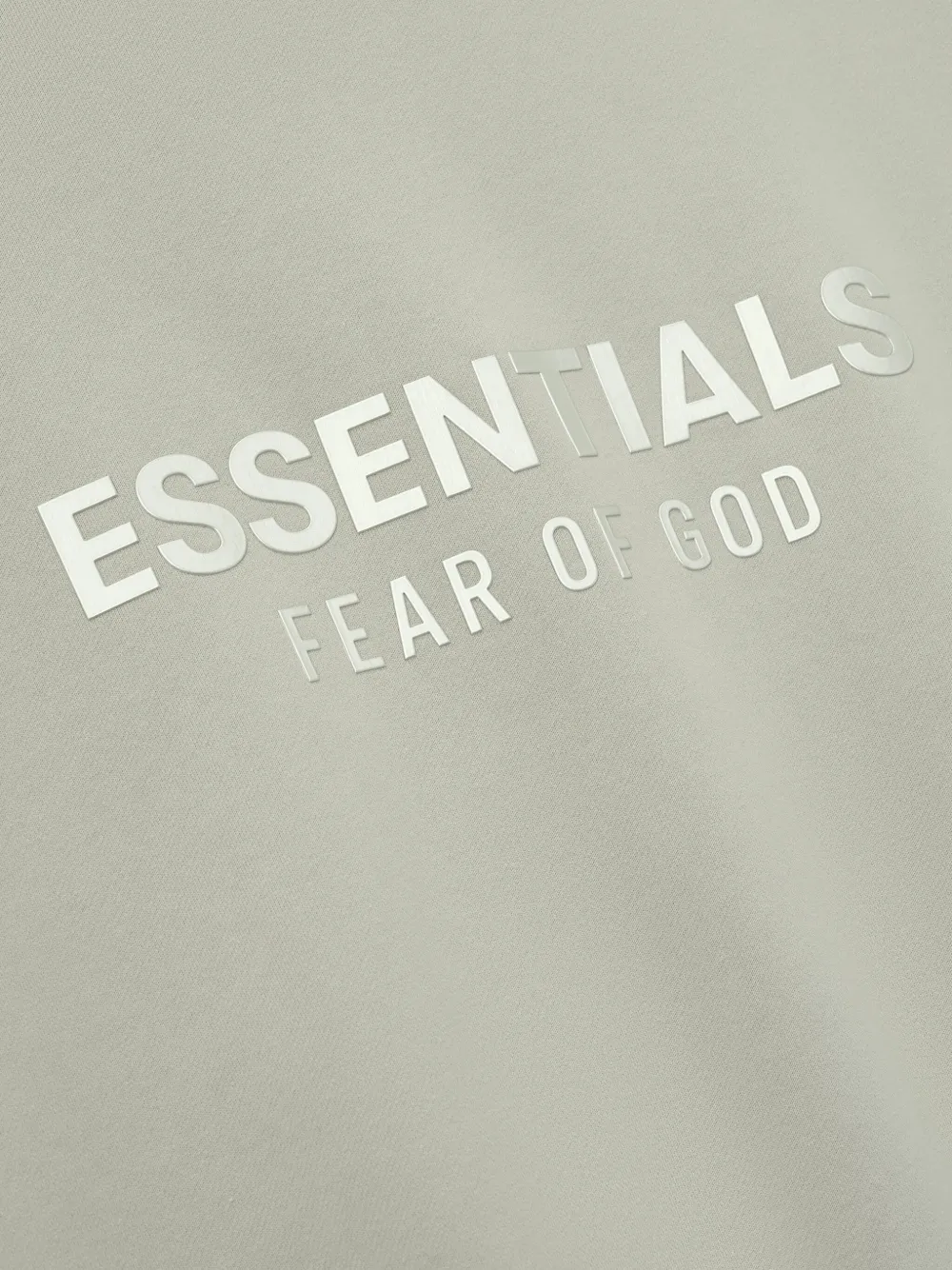 Essentials Classic Full Zip Hoodie In Gray