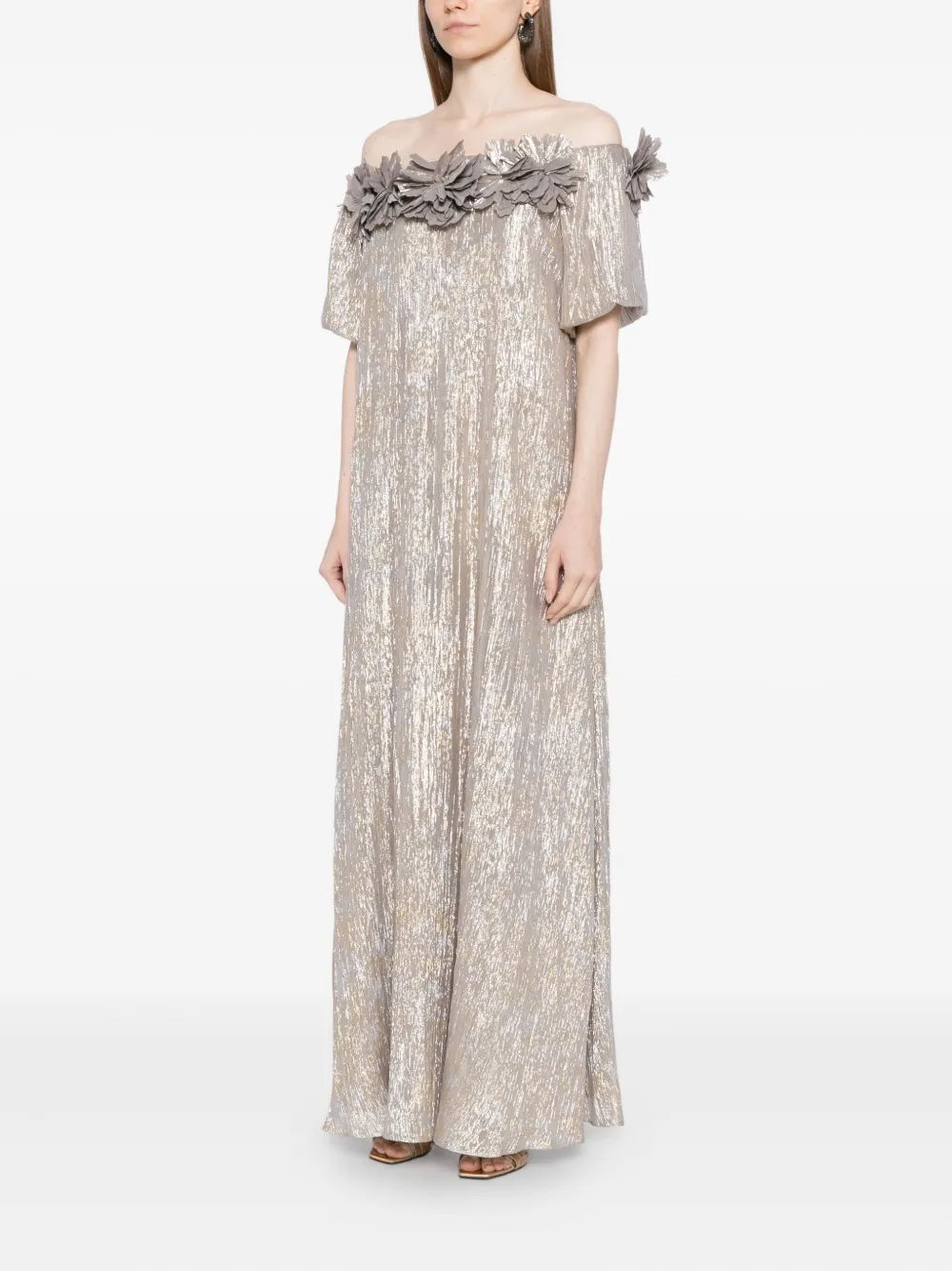 Sachin & Babi Valentina avondjurk Zilver