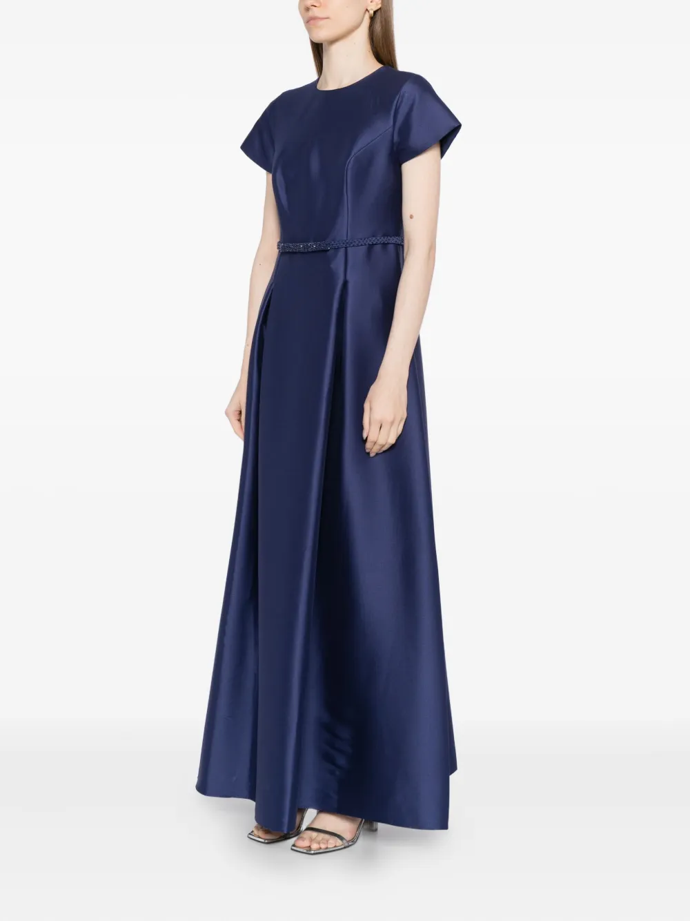 Sachin & Babi Blythe Gown In Blue