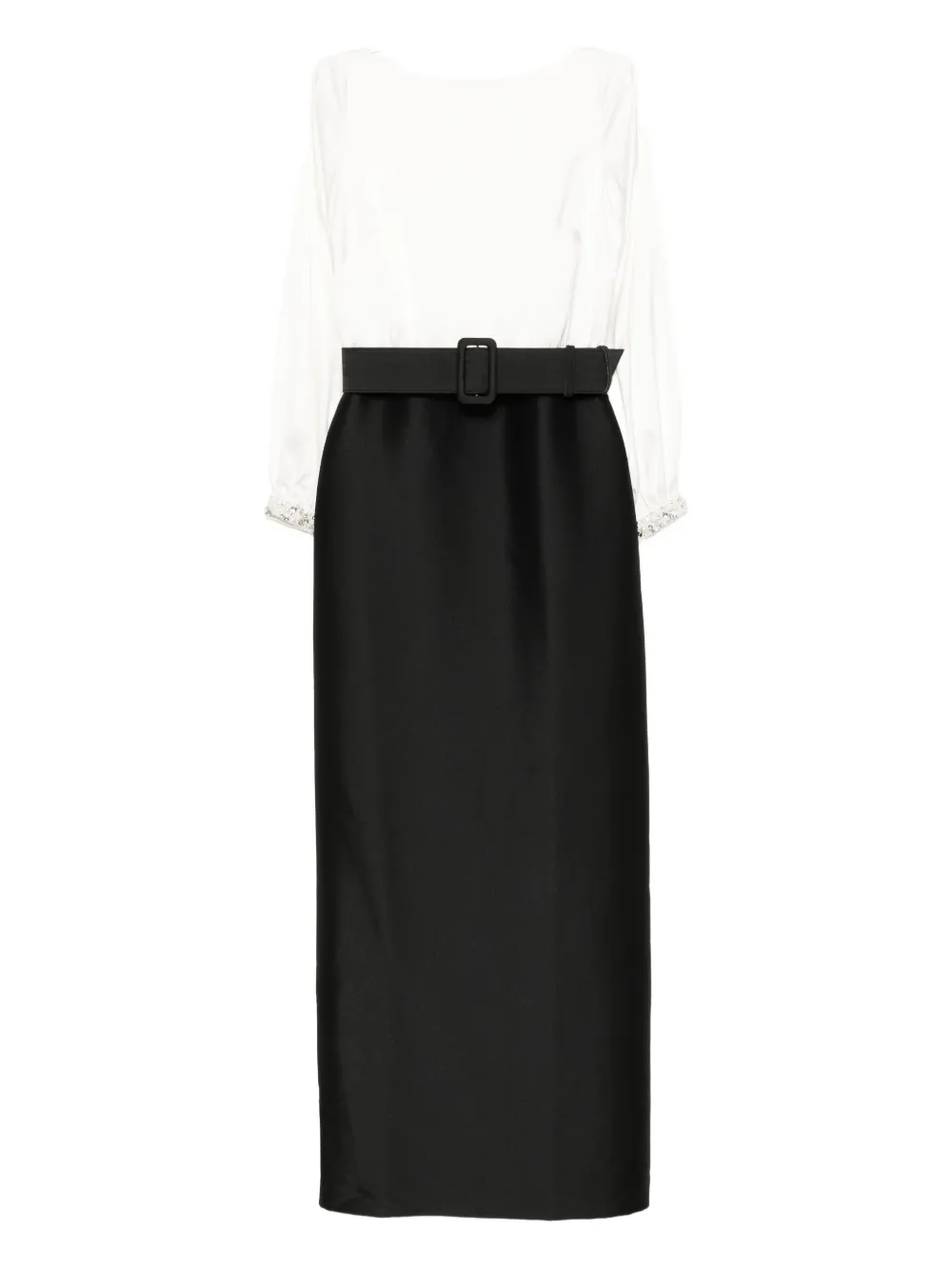 Sachin & Babi Astor Gown In Black