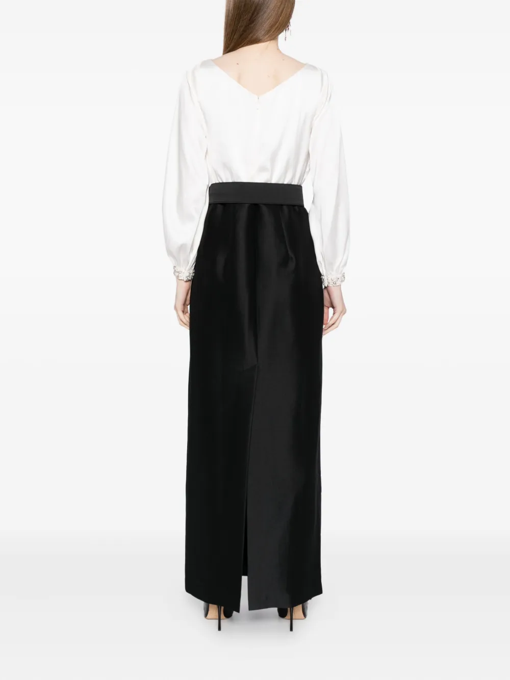 Sachin & Babi Astor Gown In Black