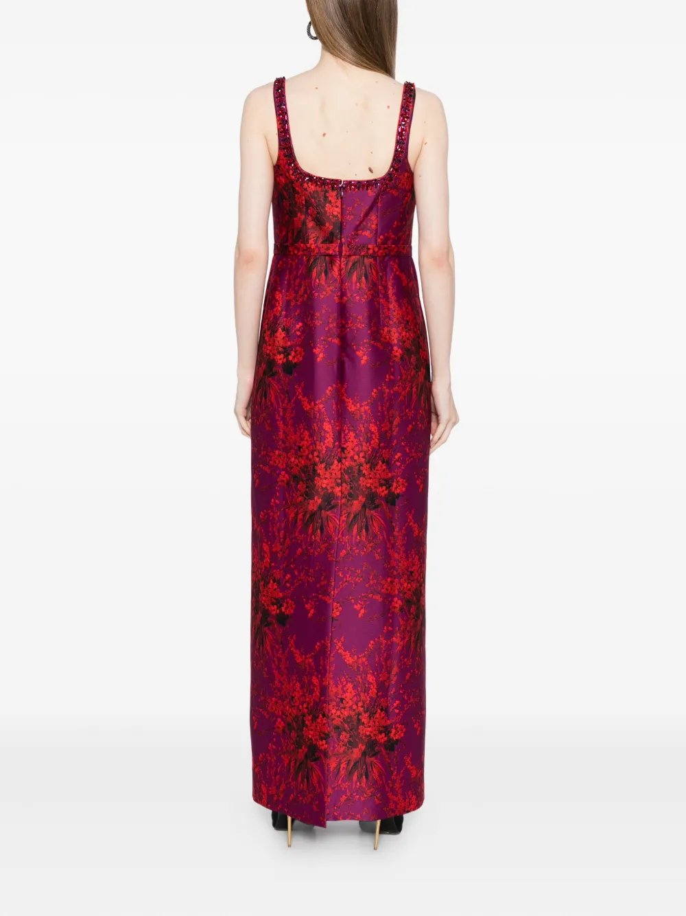 Sachin & Babi Lana Gown In Animal Print