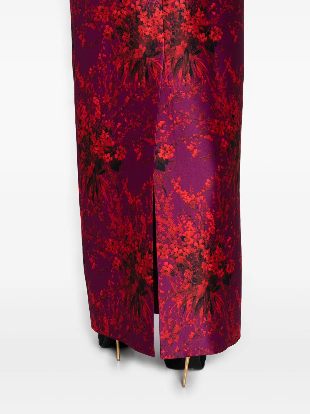 Sachin & Babi Lana Gown In Animal Print