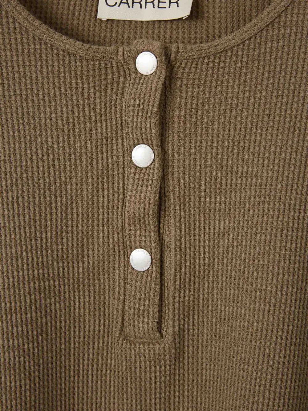 Carrera Lis piqué katoenen T-shirt Groen