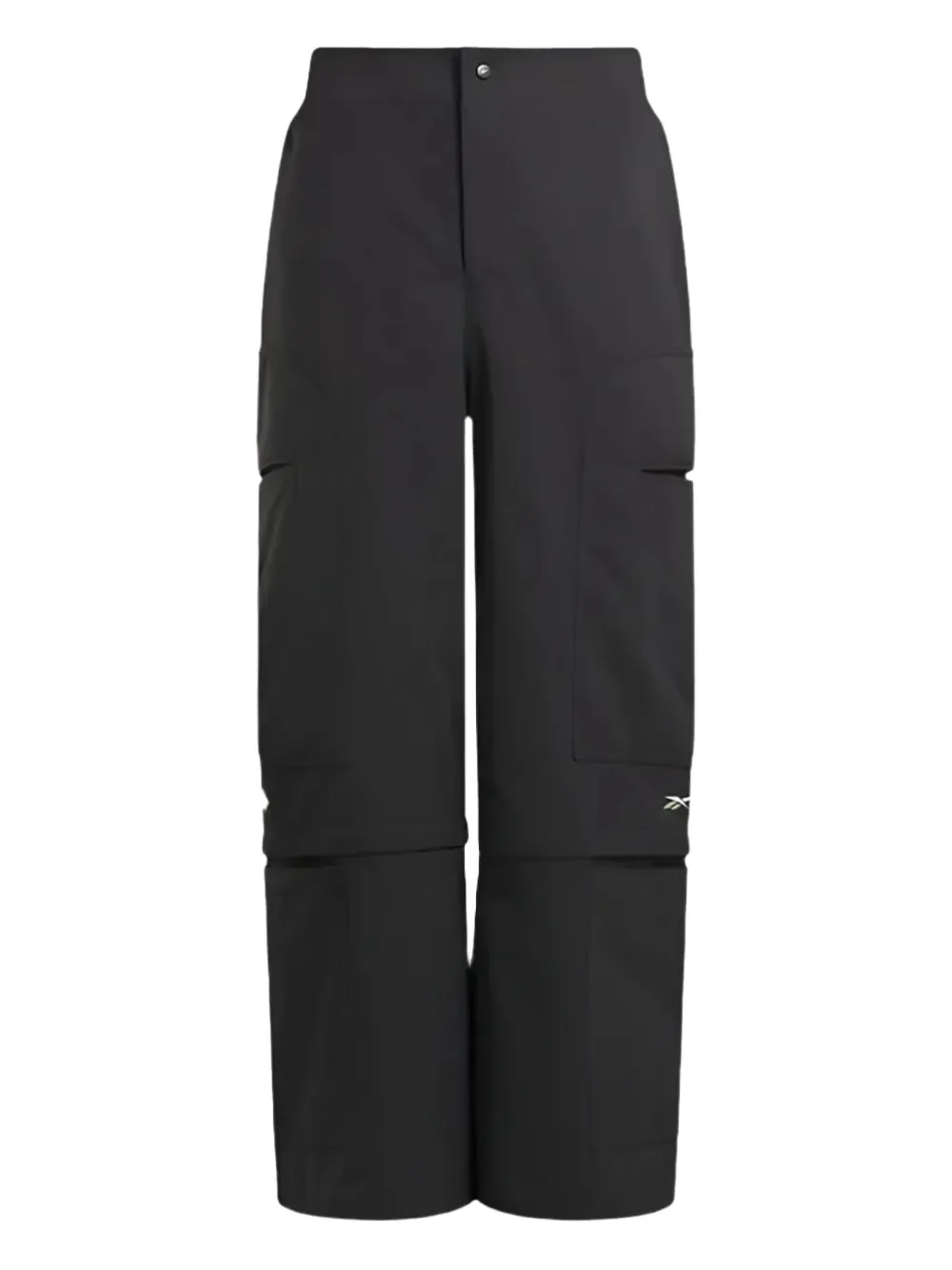 Reebok zip-fastening cargo trousers | Black | Image 1