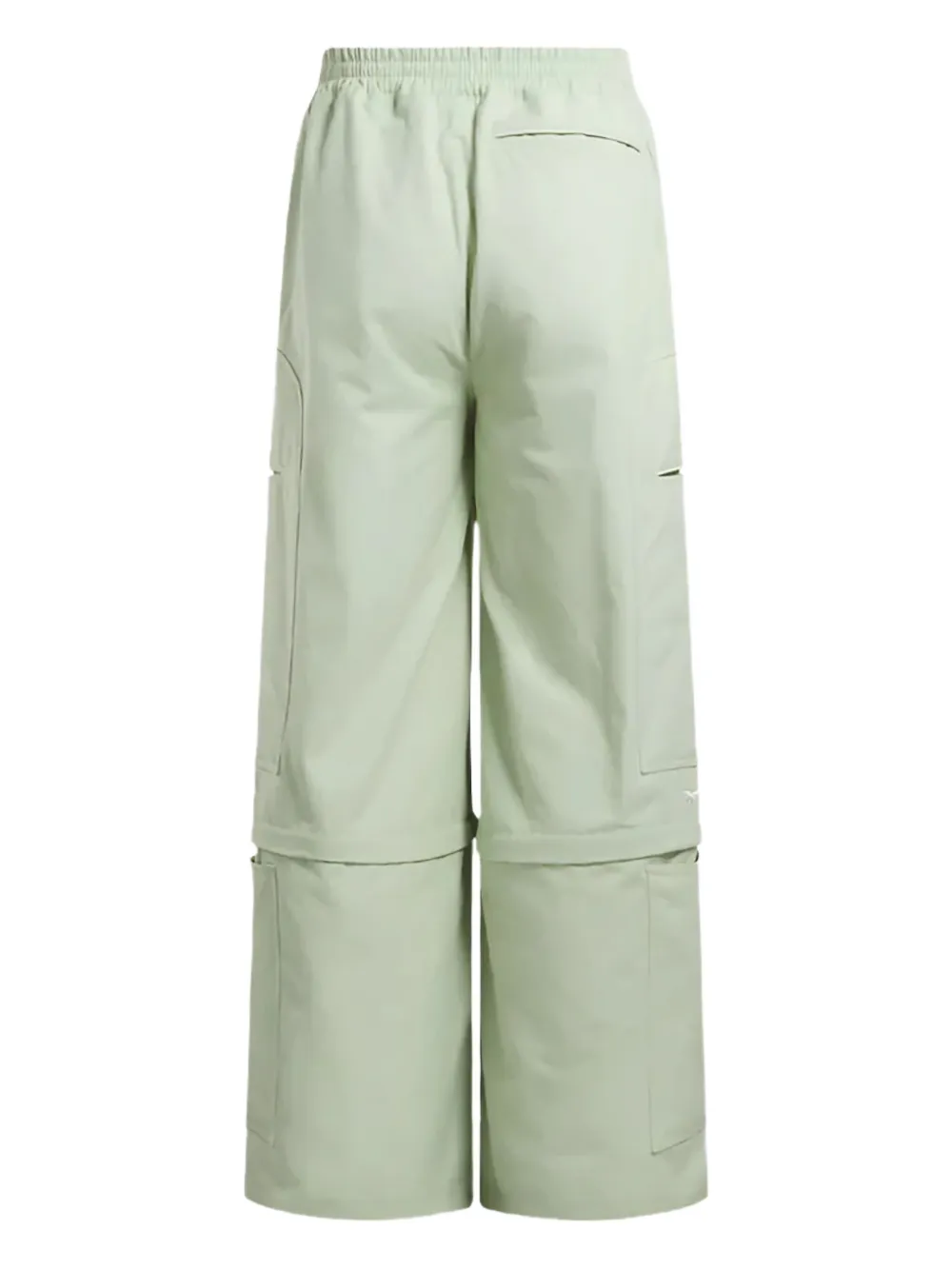 Reebok zip-fastening pocket trousers | Wide Leg Pants | Image 2