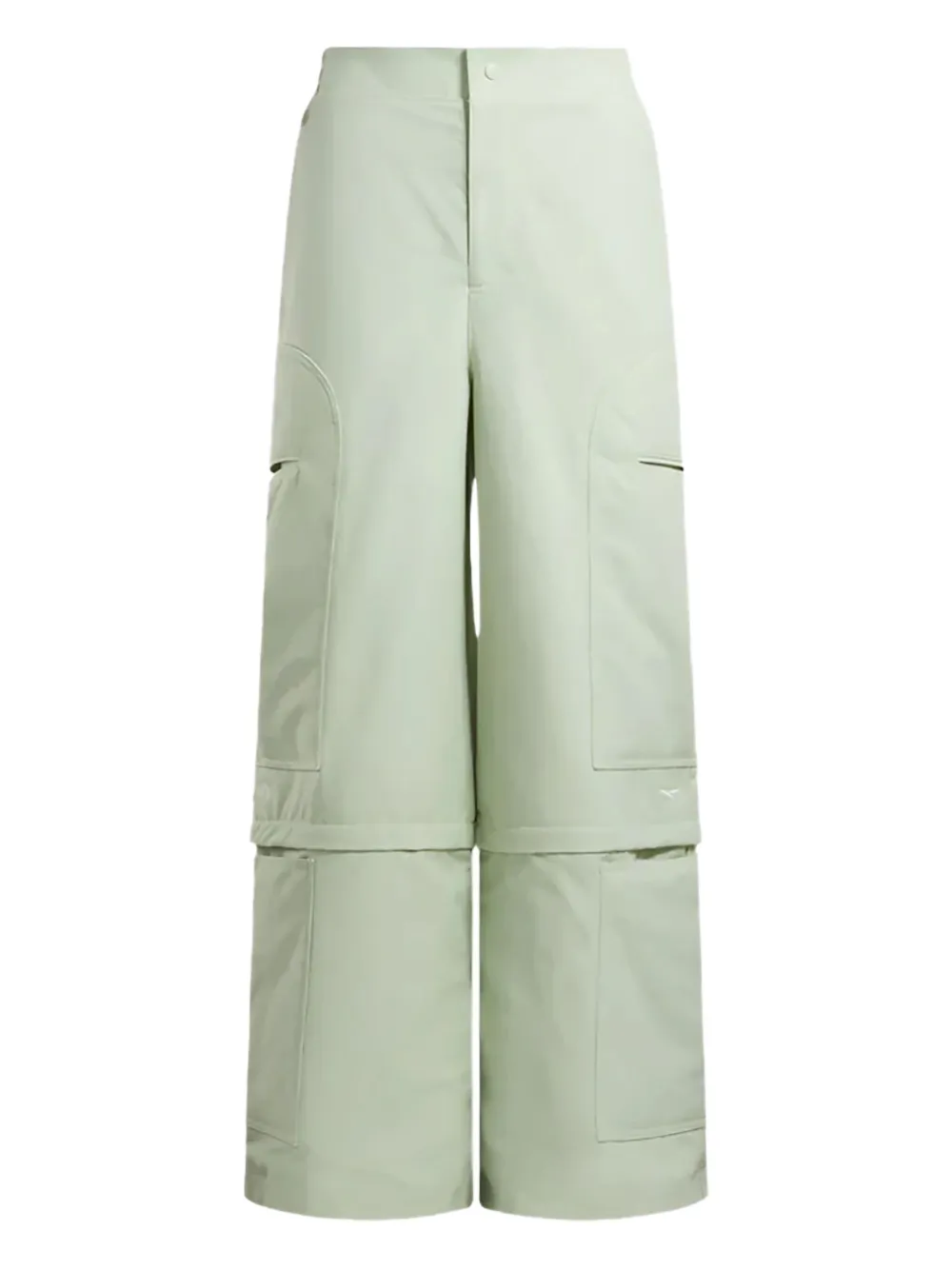 Reebok zip-fastening pocket trousers | Green | Image 1