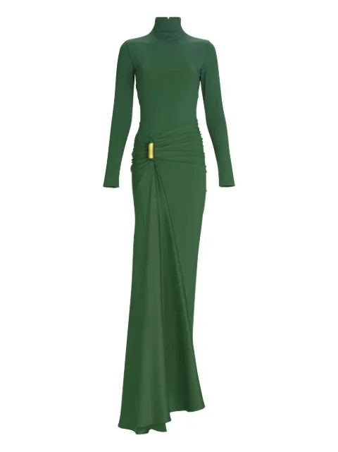 Silvia Tcherassi Lena mock-neck maxi dress