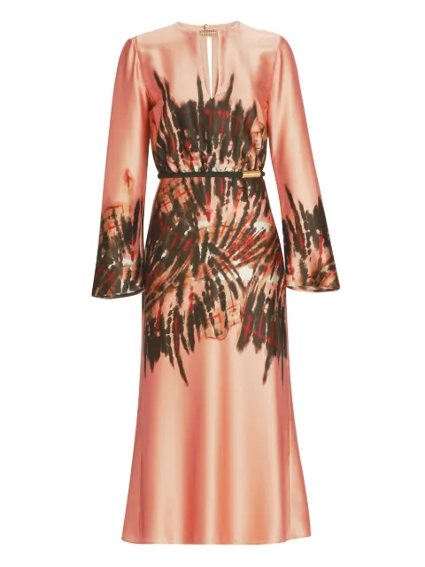 Silvia Tcherassi Pesaro abstract-print midi dress