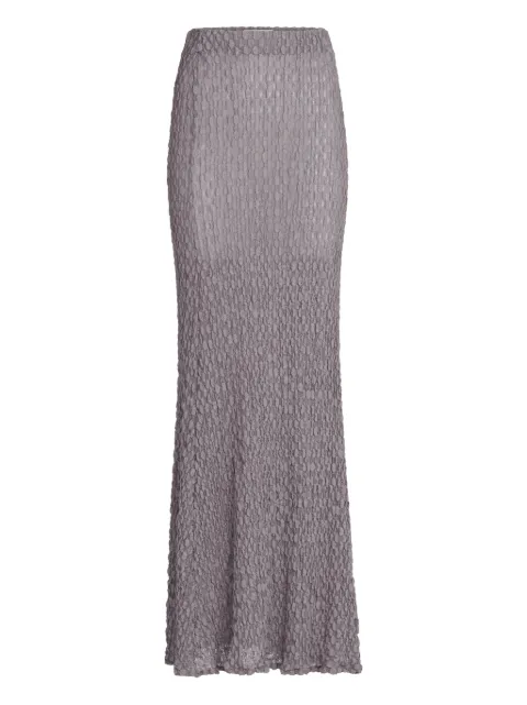 Silvia Tcherassi Ciji textured maxi skirt