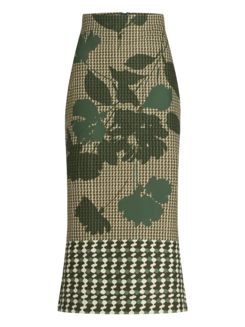 Silvia Tcherassi Atira printed midi skirt