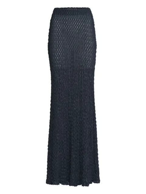 Silvia Tcherassi Ciji textured maxi skirt