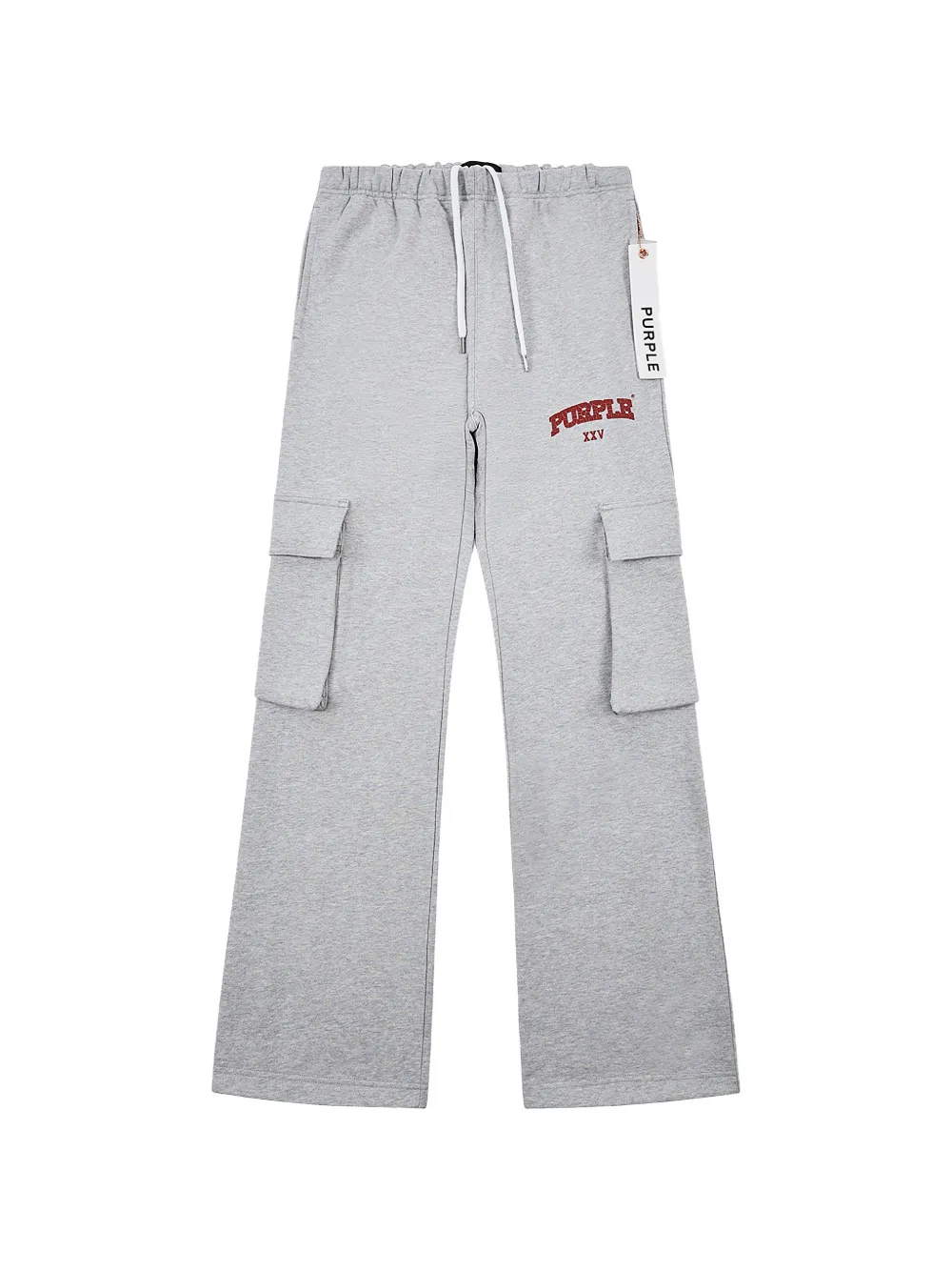 Purple Brand Crackle cargo trousers - Grigio