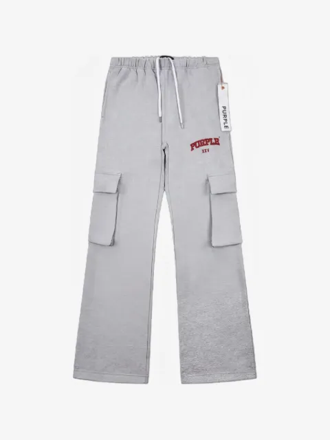 Purple Brand cargo-bukser med krakeleret effekt