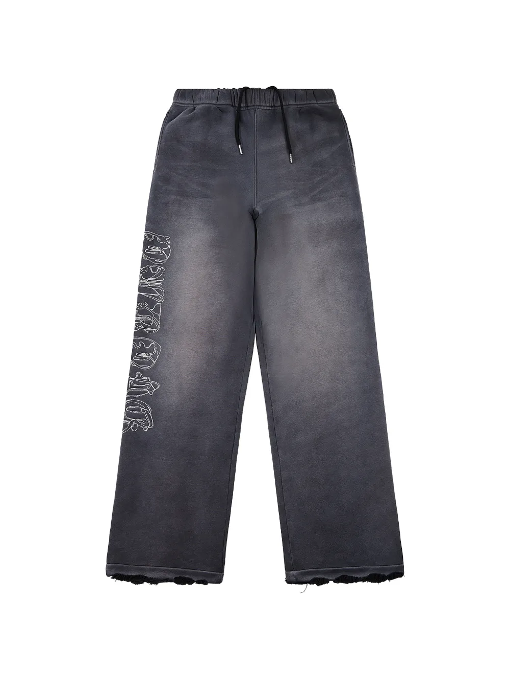 Purple Brand distressed tyson sweatpants - Nero