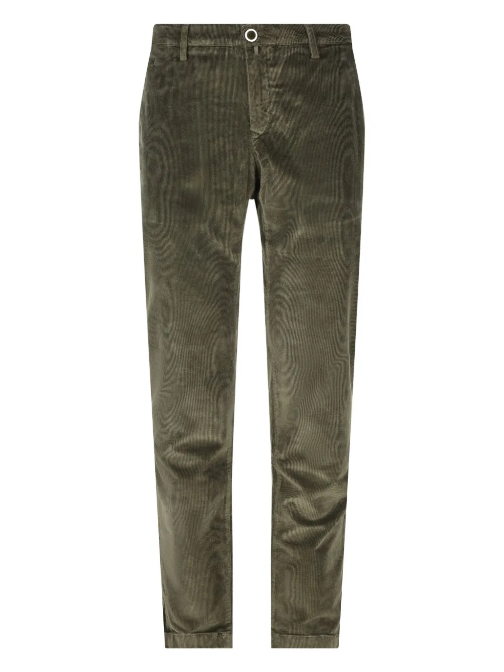 Jacob Cohën Hose mit geripptem Saum | Grün | Image 1
