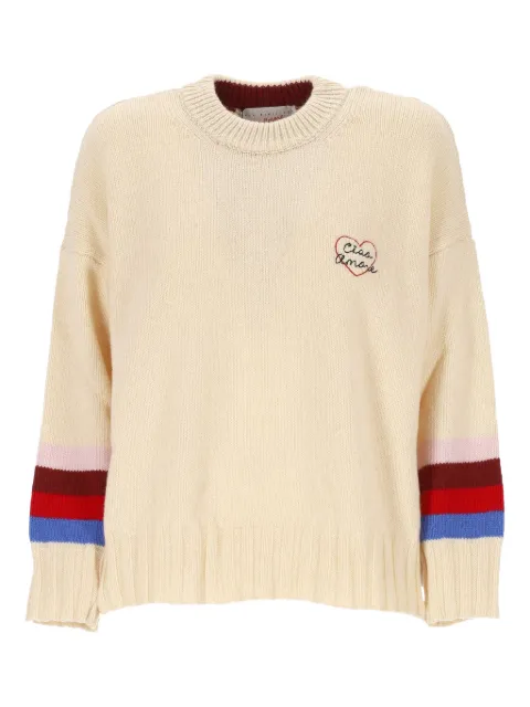 Giada Benincasa crew-neck striped sweater