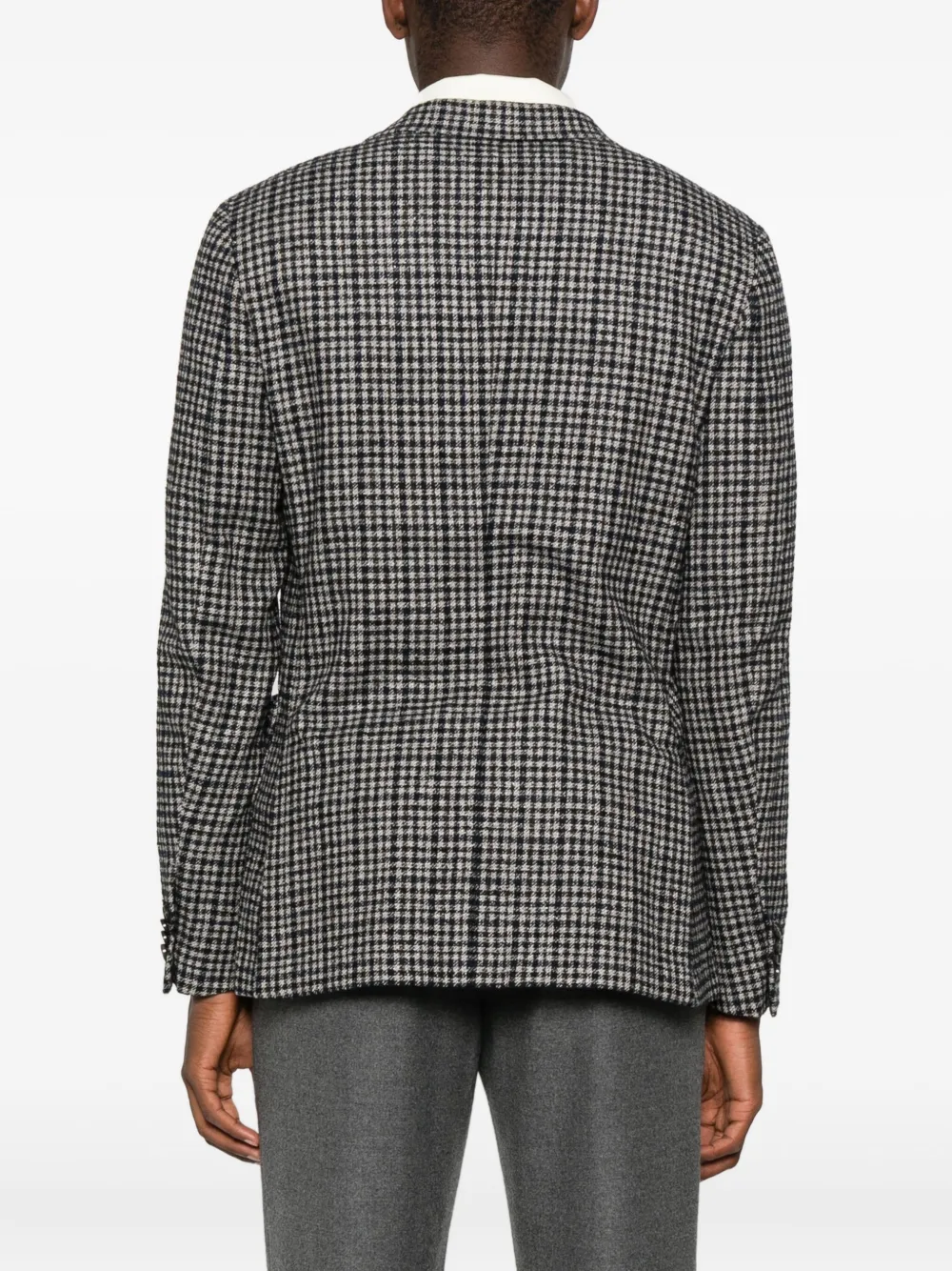 Zegna Geruit jack Grijs