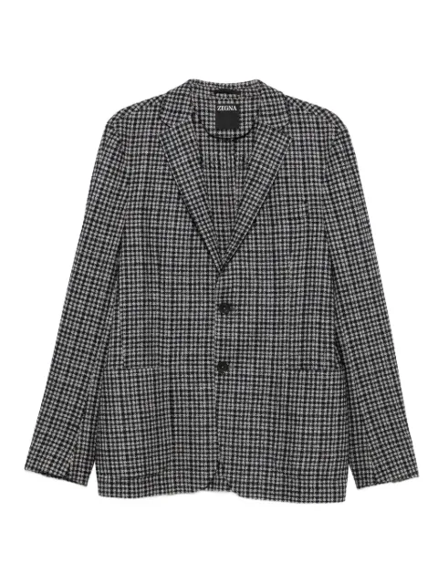 Zegna checked jacket