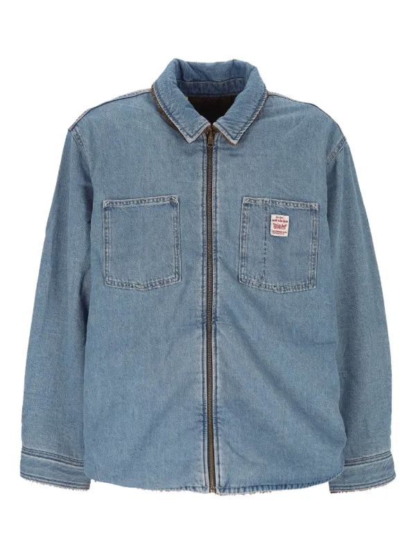 LEVI'S  ジージャン 　ジップアップ　　M Levi's ジップアップ デニムジャケット | ブルー | FARFETCH JP
