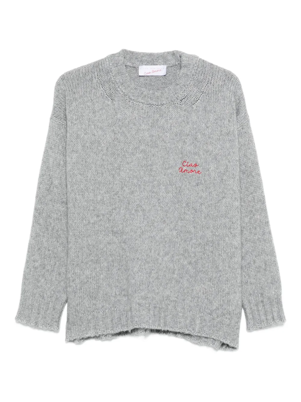 Giada Benincasa suéter con cuello redondo | gris | Image 1