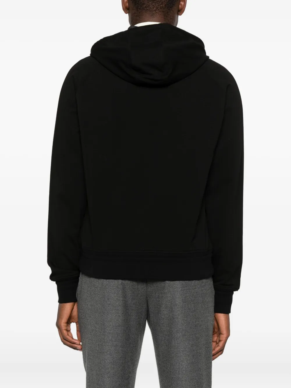 Zegna Hoodie met rits Zwart