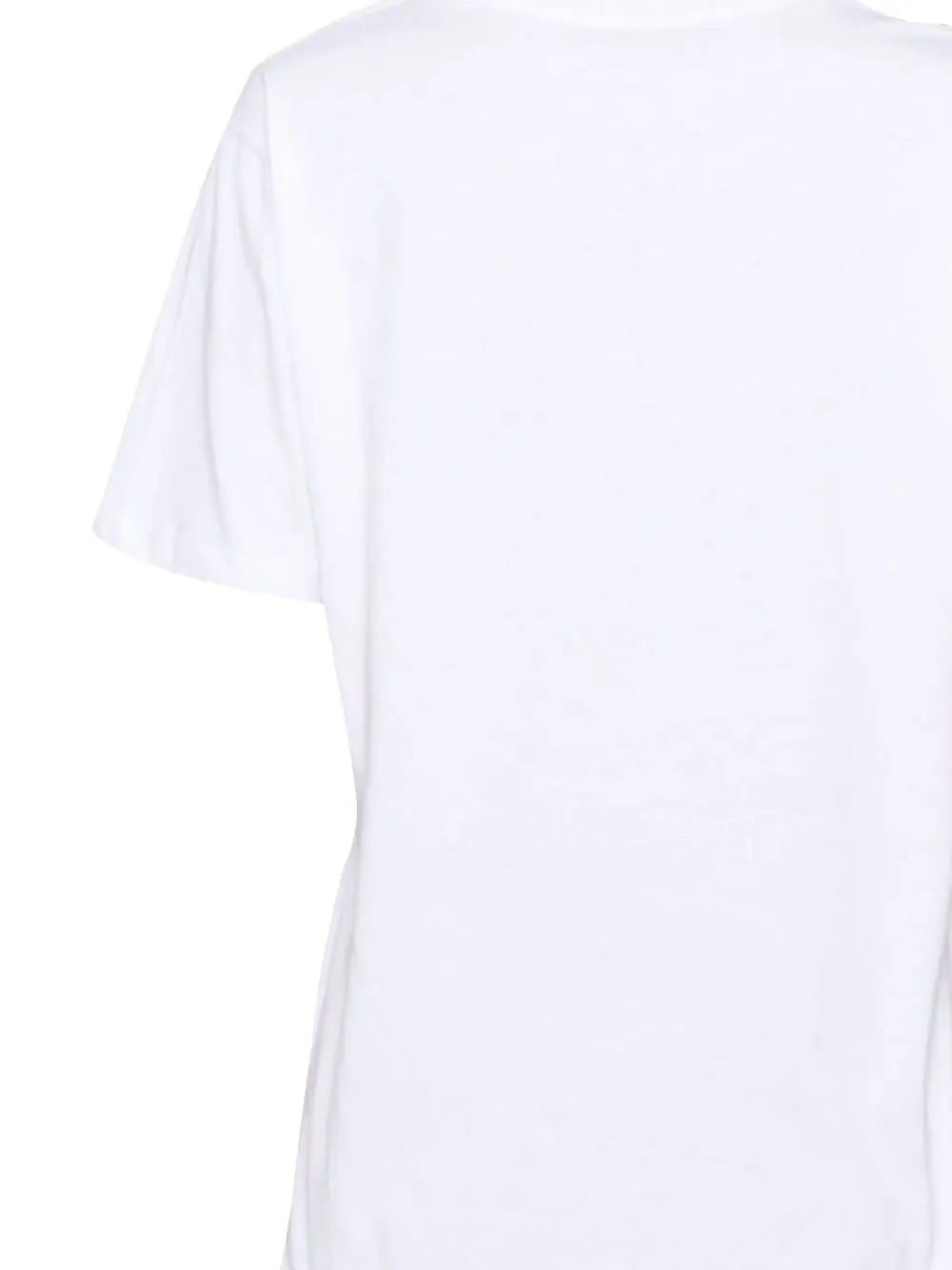 Giada Benincasa Katoenen T-shirt met borduurwerk Wit