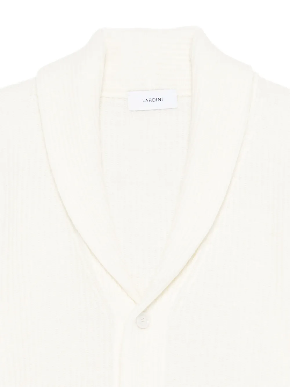 Lardini Vest met sjaalkraag Beige