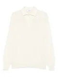 Lardini virgin-wool polo shirt - White
