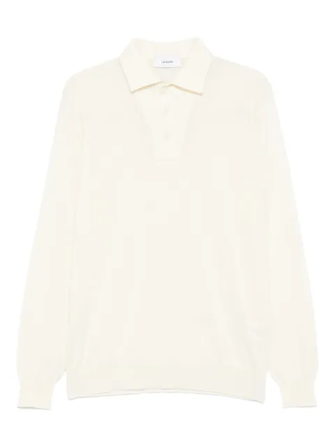 Lardini virgin-wool polo shirt
