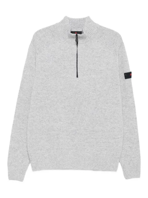 Peuterey zip mock-neck sweater