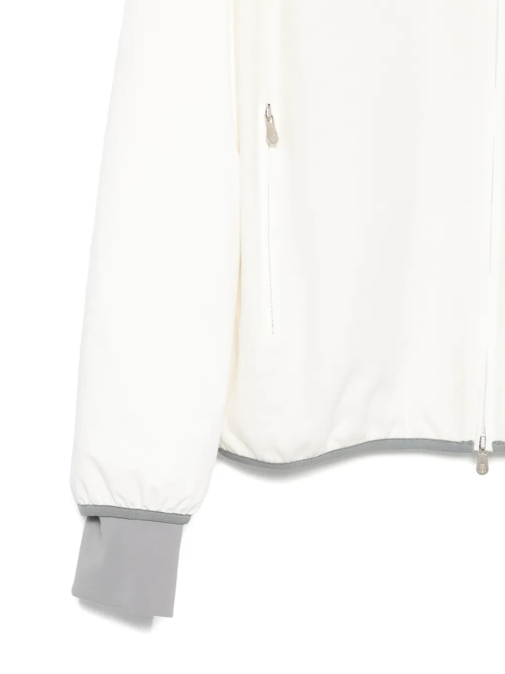 Brunello Cucinelli Jack van wolblend Wit