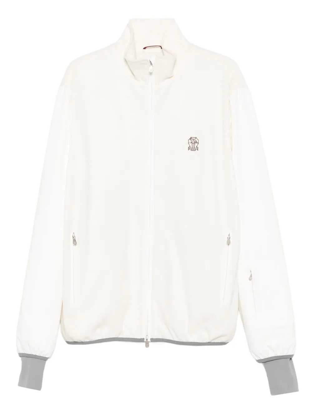 Brunello Cucinelli wool-blend jacket | White | Image 1