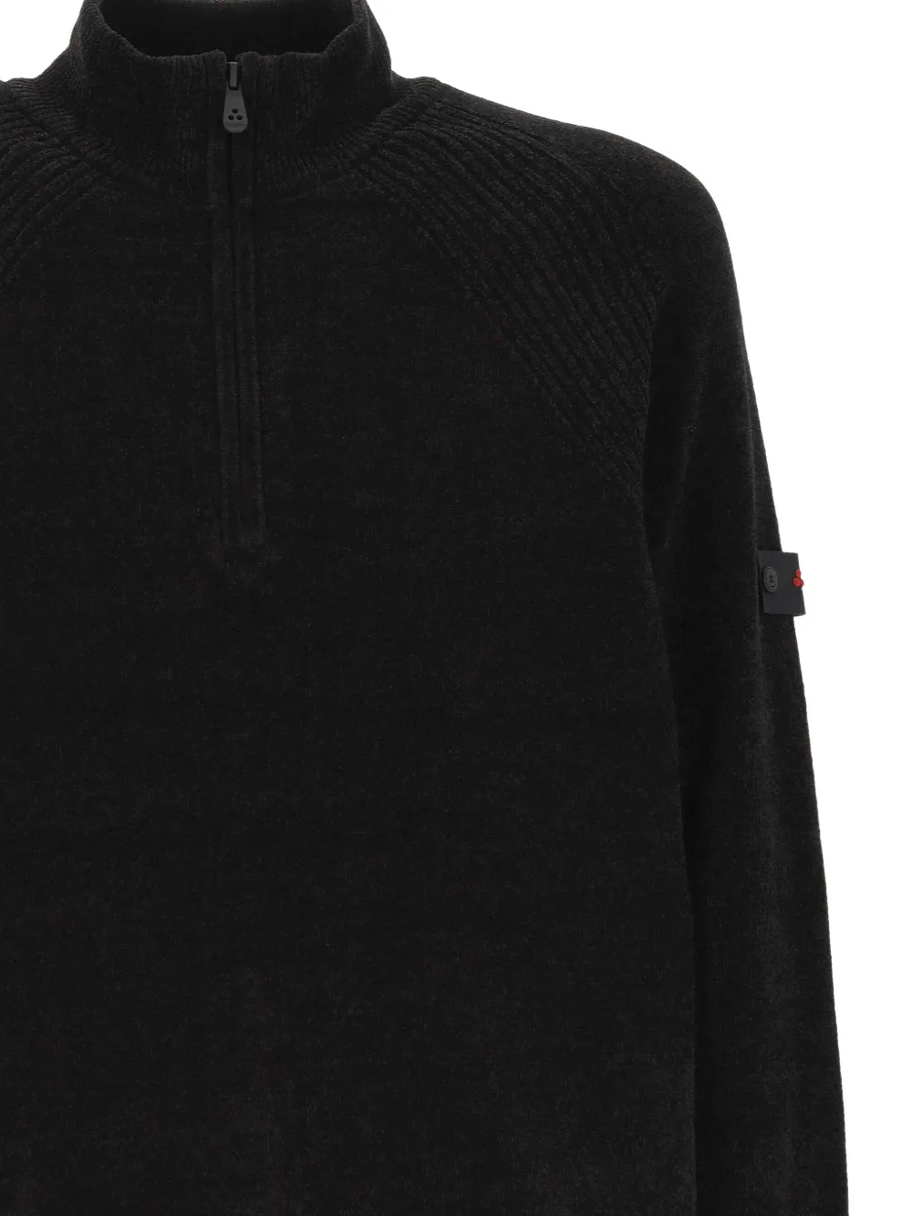 Peuterey Half-zip Sweater In Black