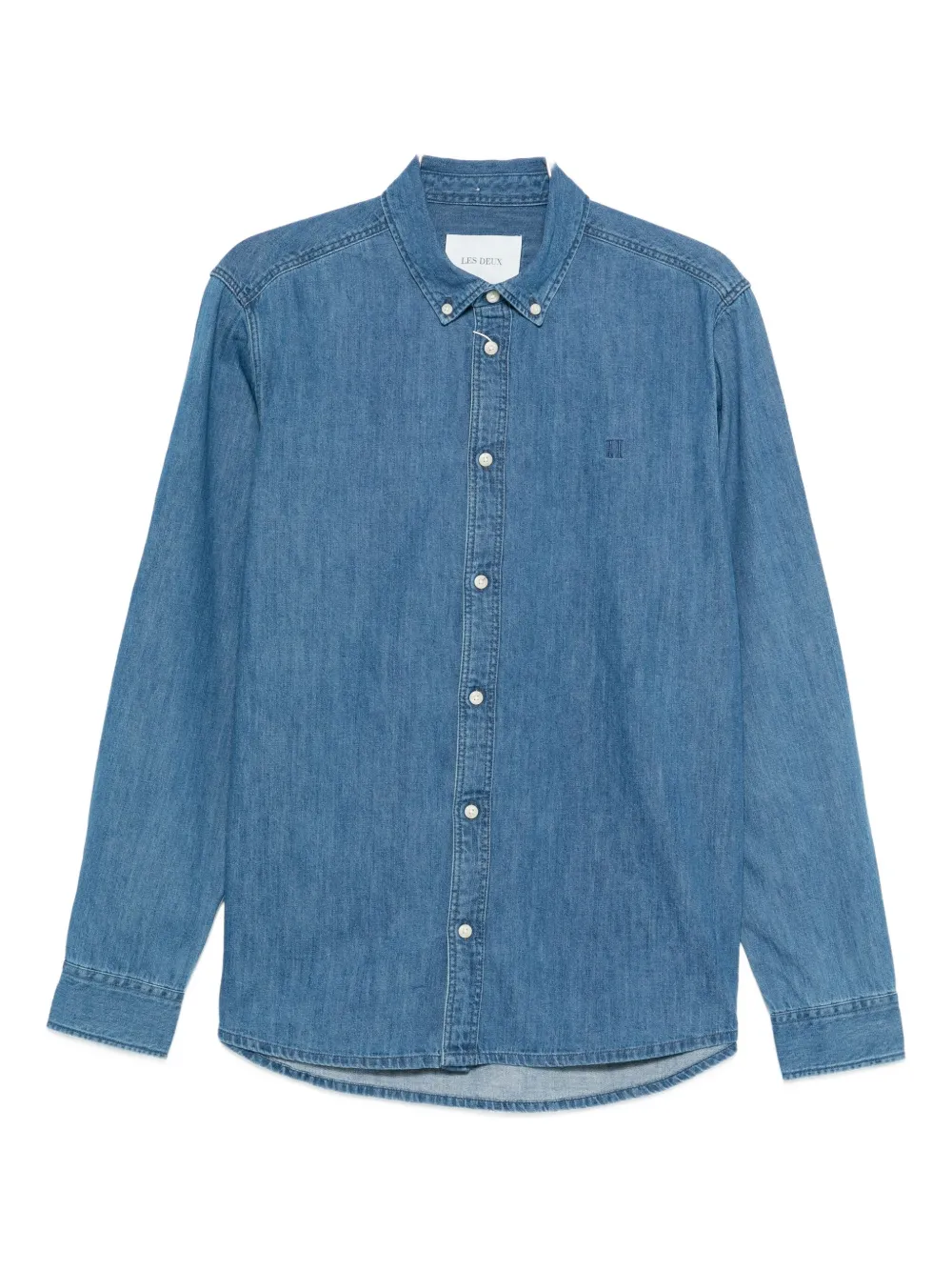 Les Deux Denim Shirt In Blue