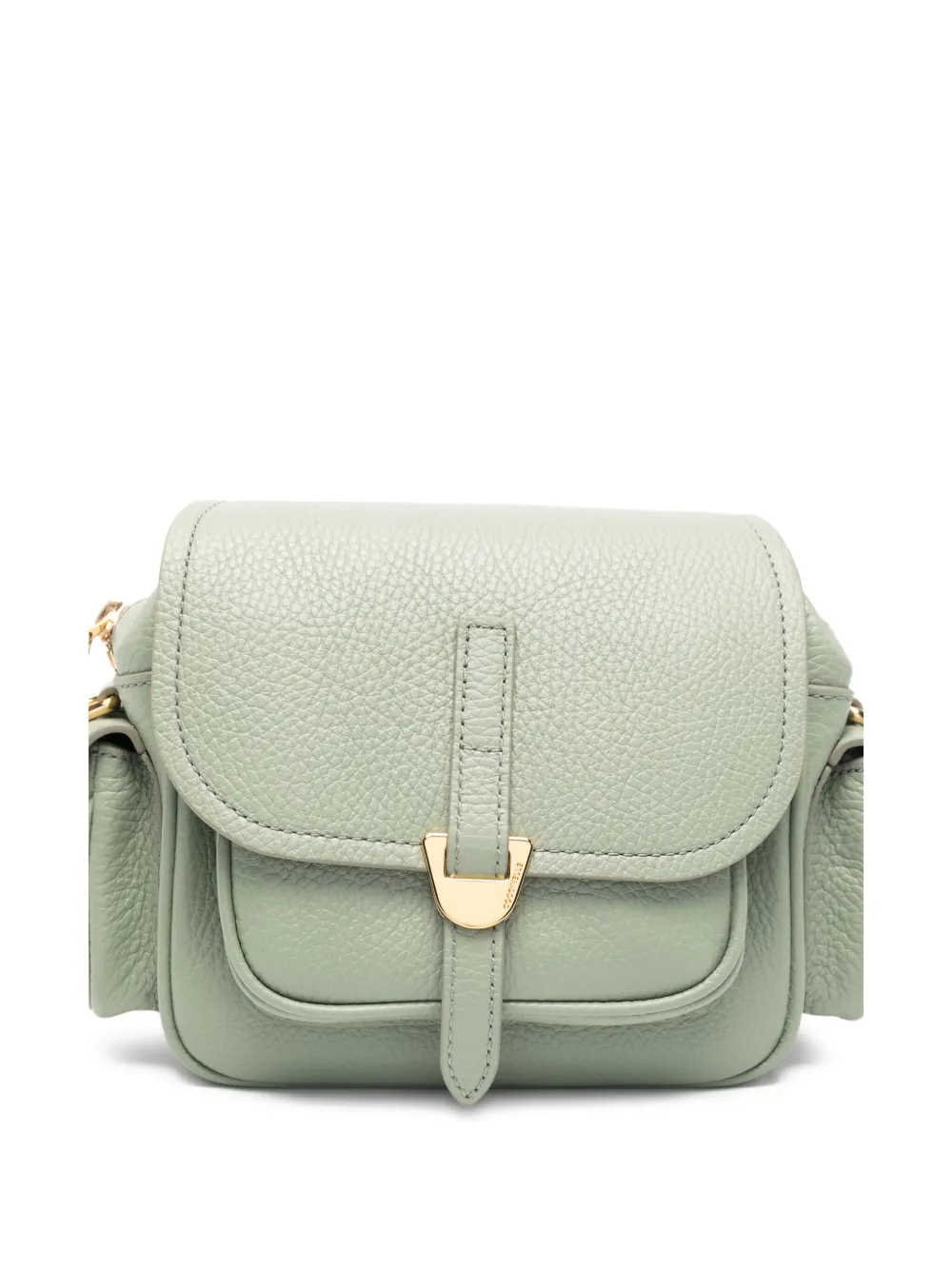 Coccinelle Mini Campus Shoulder Bag In Green