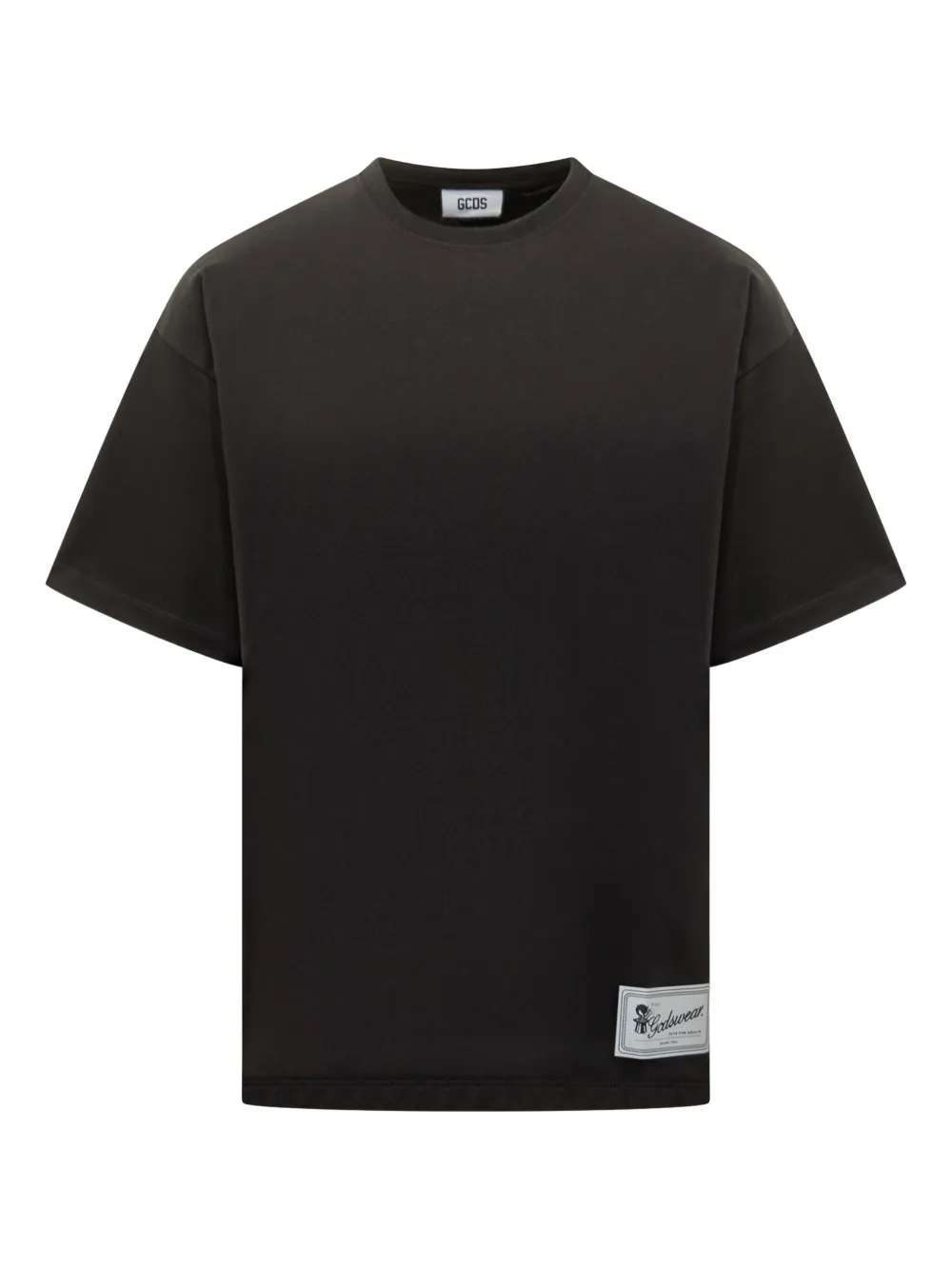 GCDS graphic-printed t-shirt | Black | Image 1