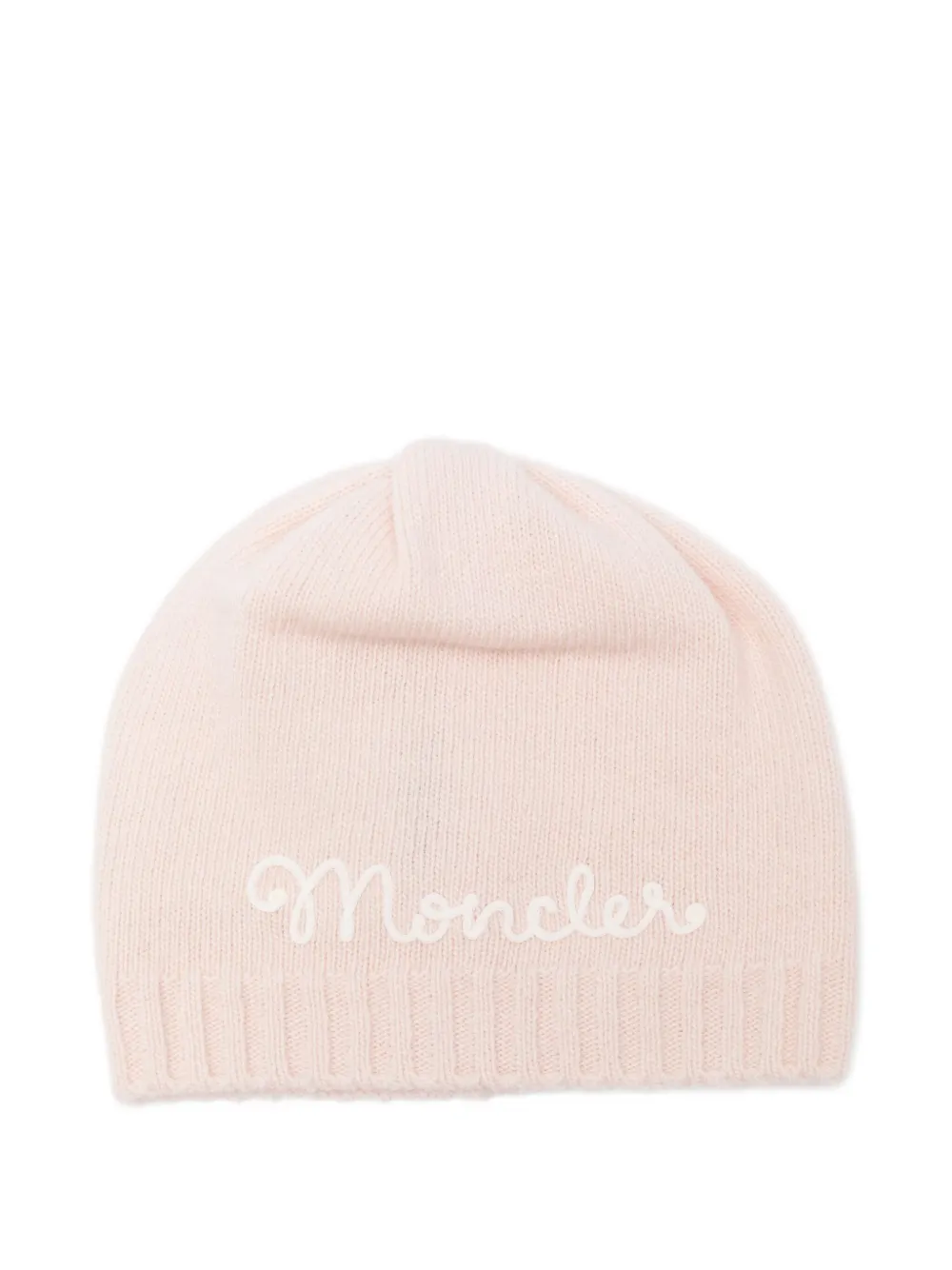 Moncler Enfant Gebreide muts Roze