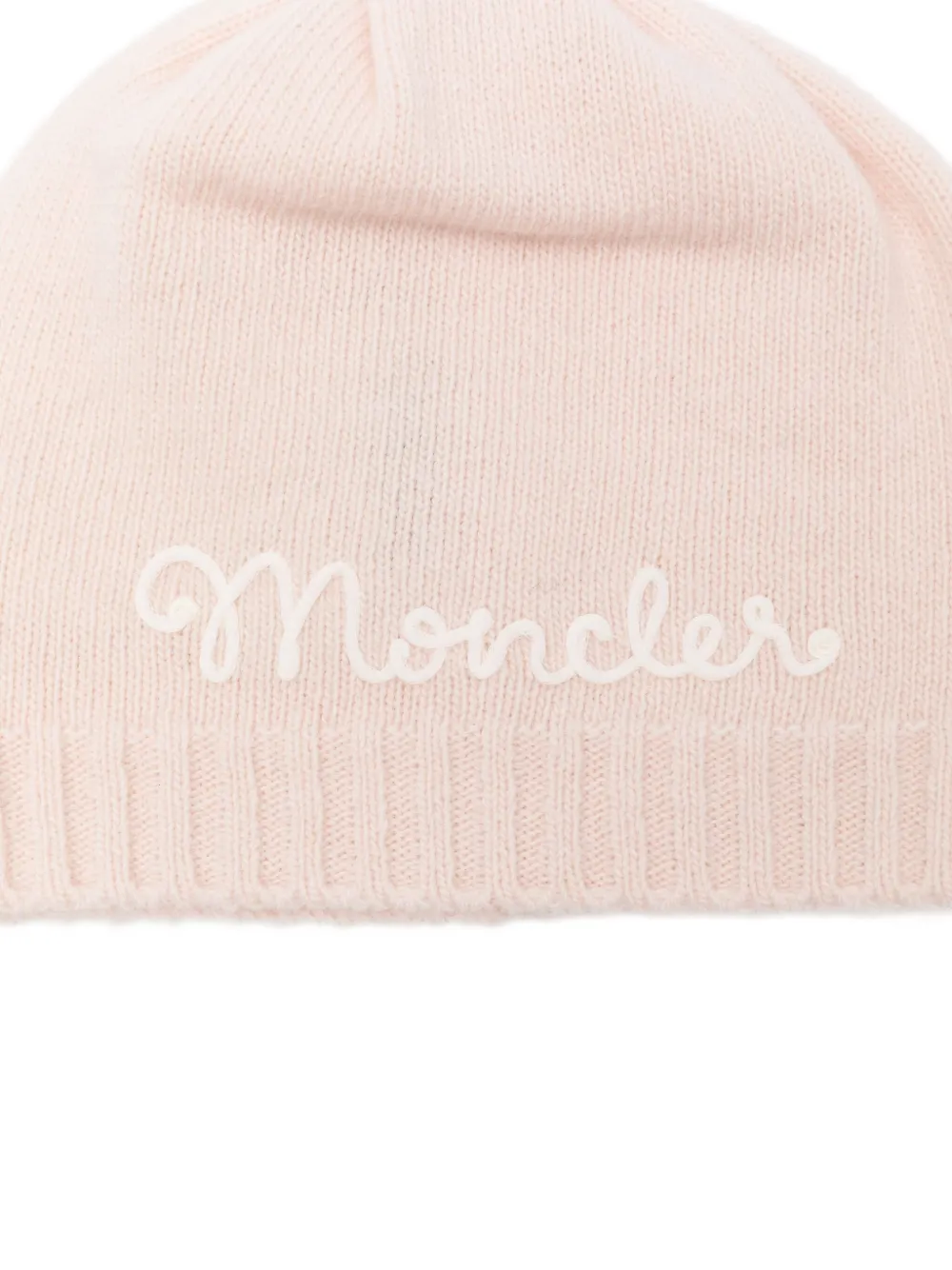  Moncler Enfant Gorro De Punto - Rosa 