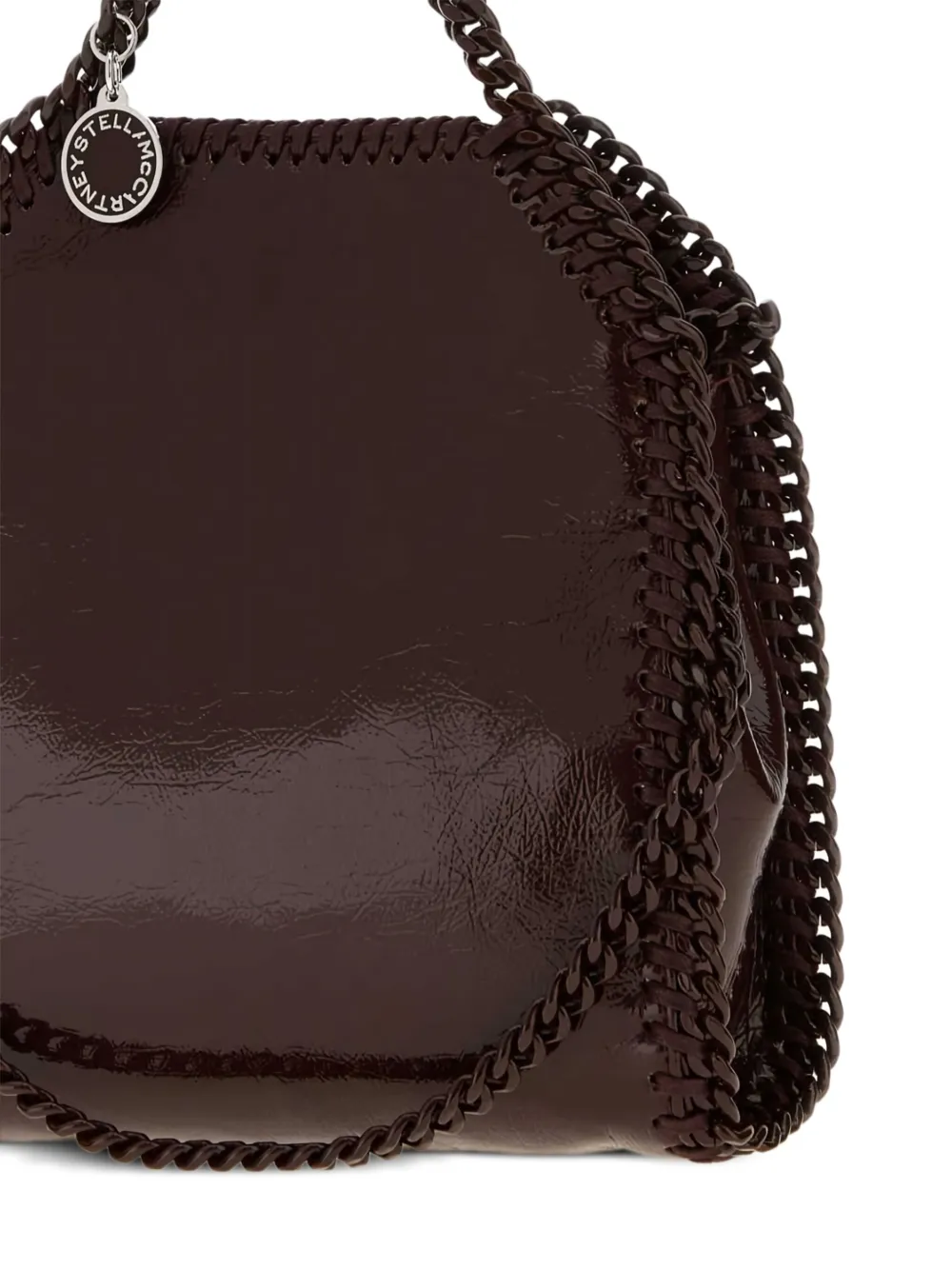Stella Mccartney Chocolate Alter Mat Falabella Handbag In Brown