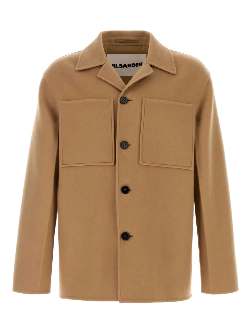 Jil Sander cashmere flannel jacket | Neutrals | Image 1
