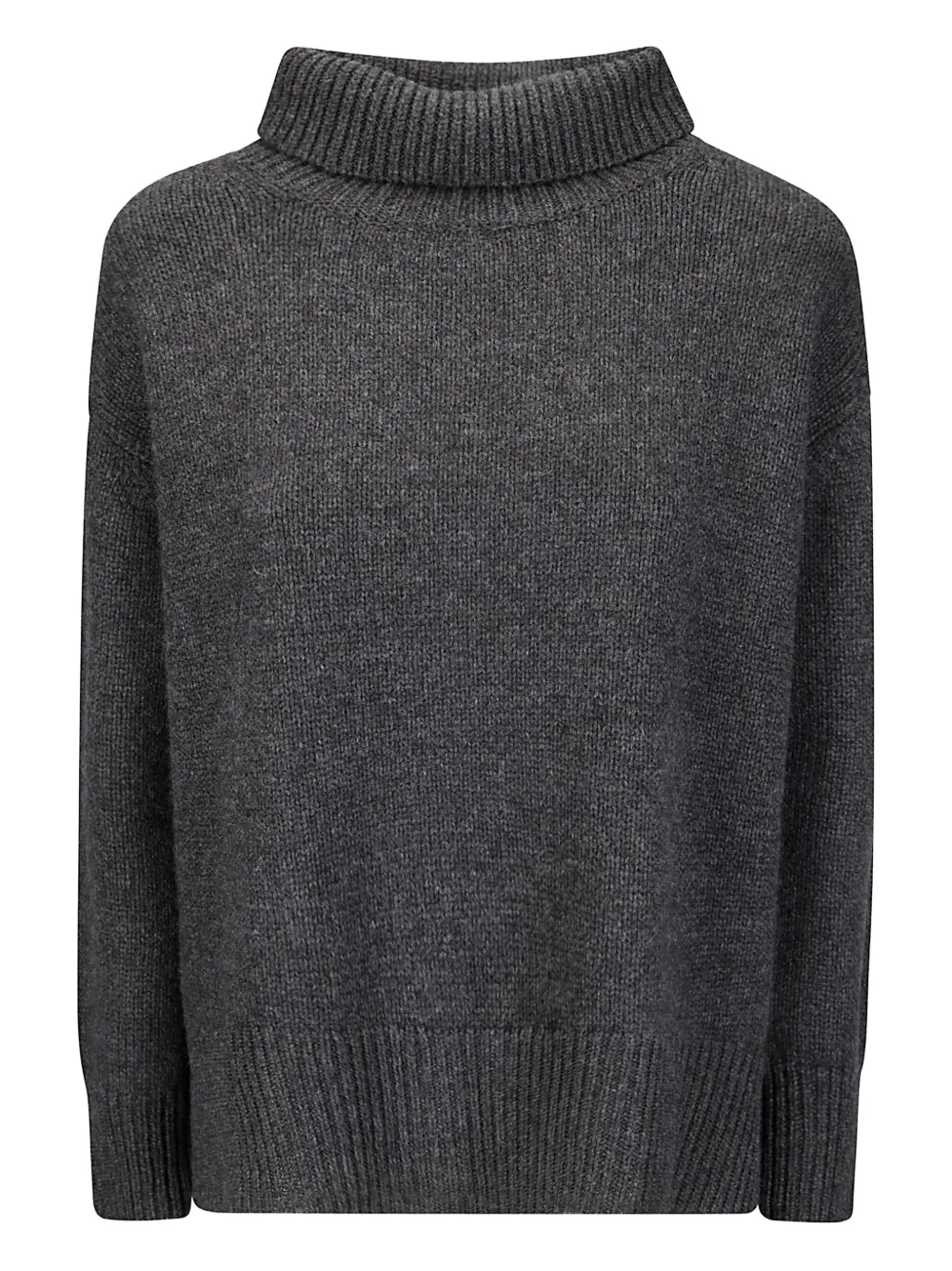 Be You Turtleneck Sweater In Gray