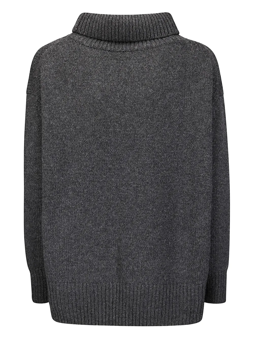 Be You Turtleneck Sweater In Gray
