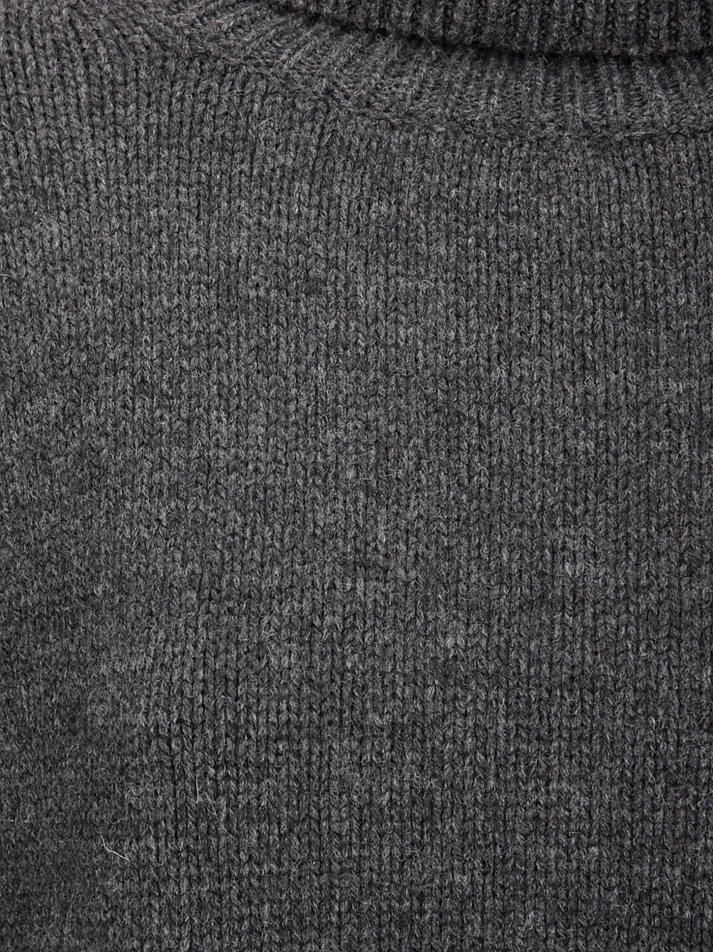 Be You Turtleneck Sweater In Gray