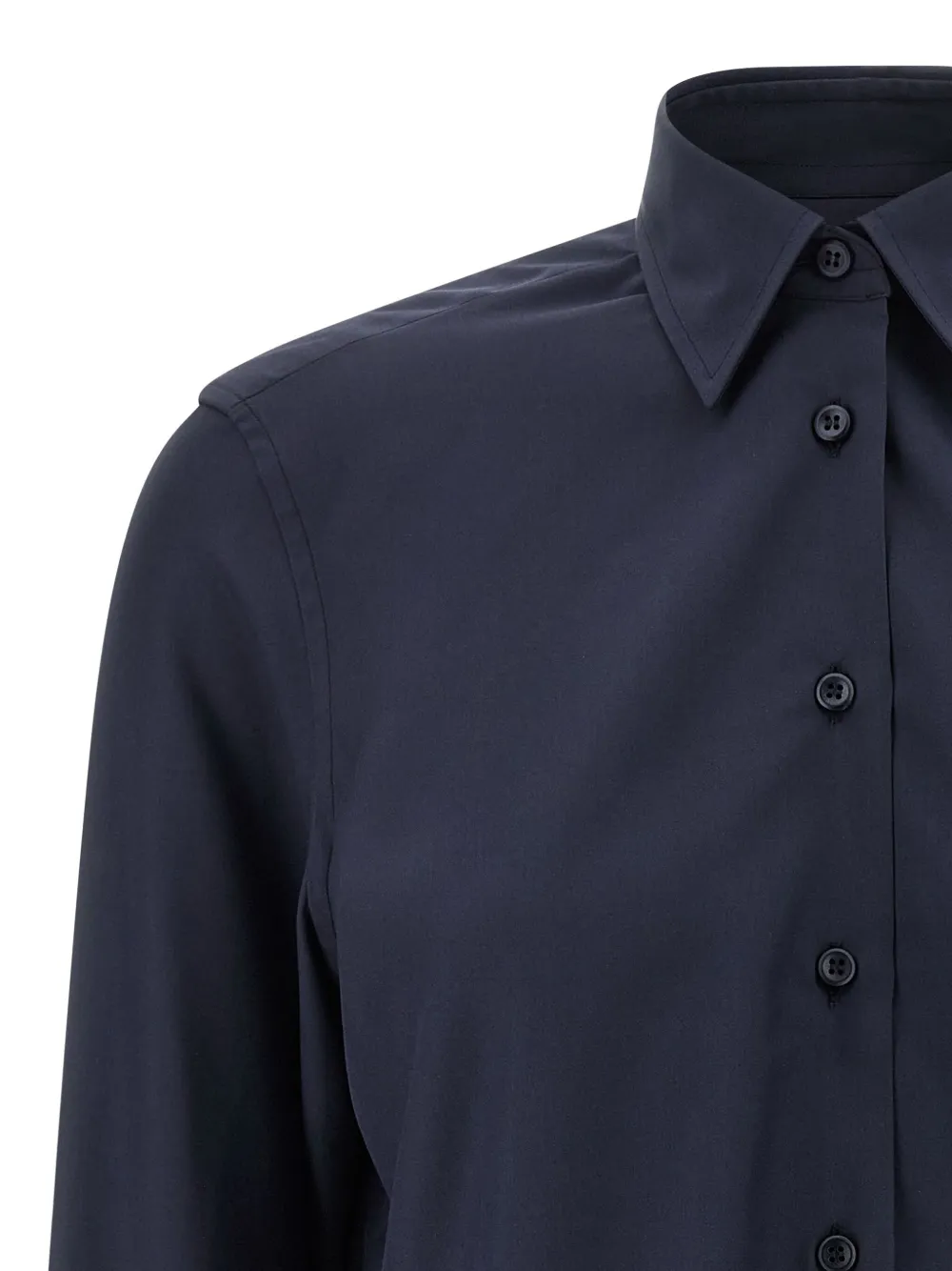Brioni Blouse met manchetten met knopen Blauw