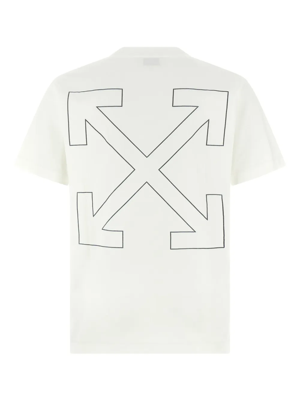 Off-White cotton T-shirt - Wit