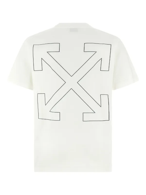 Off-White コットン Tシャツ | ホワイト | FARFETCH JP