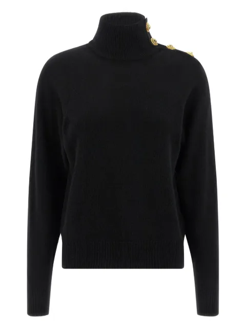 Balmain suéter con cuello de tortuga