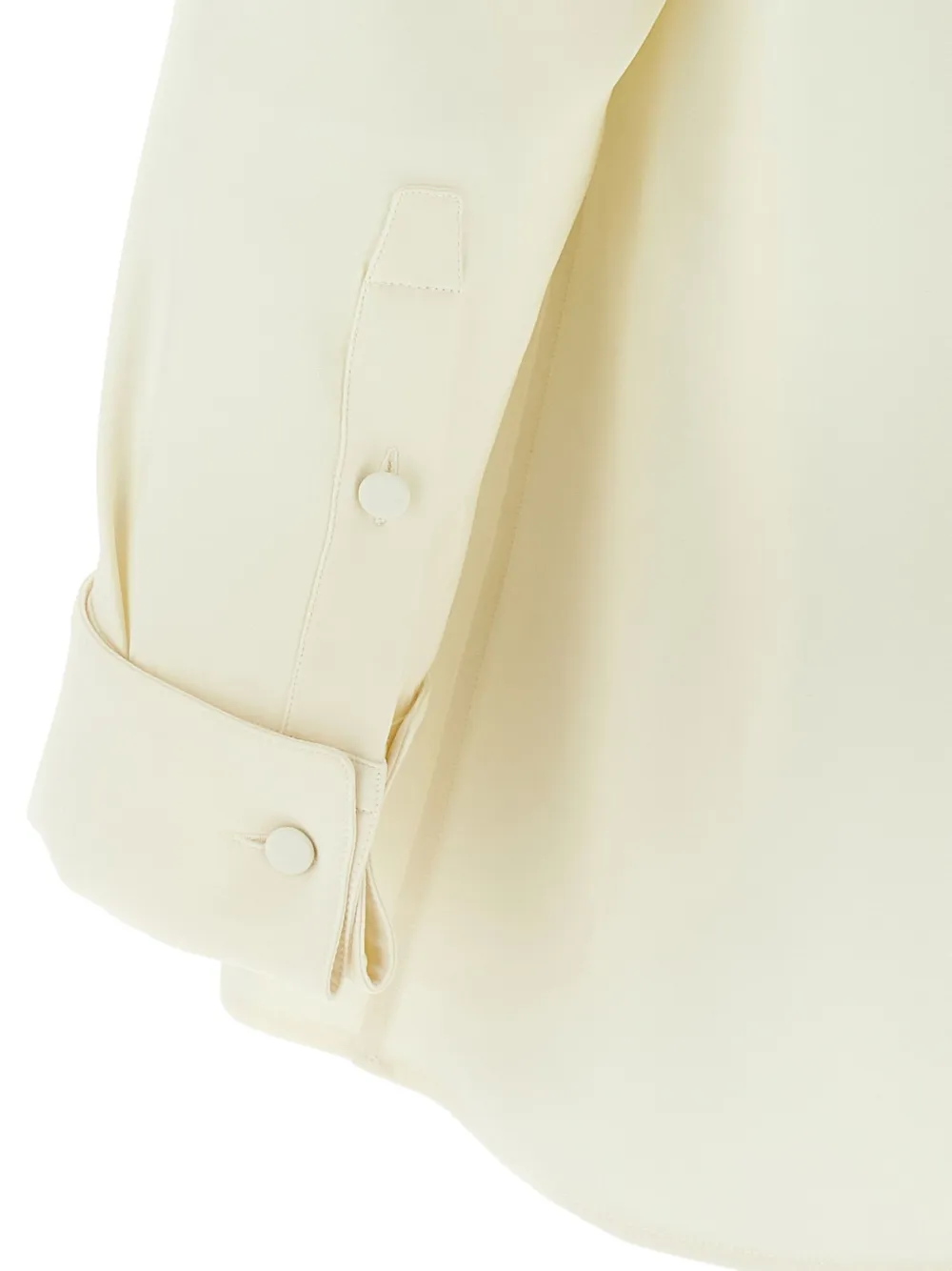 Brioni Geplooid shirt Wit